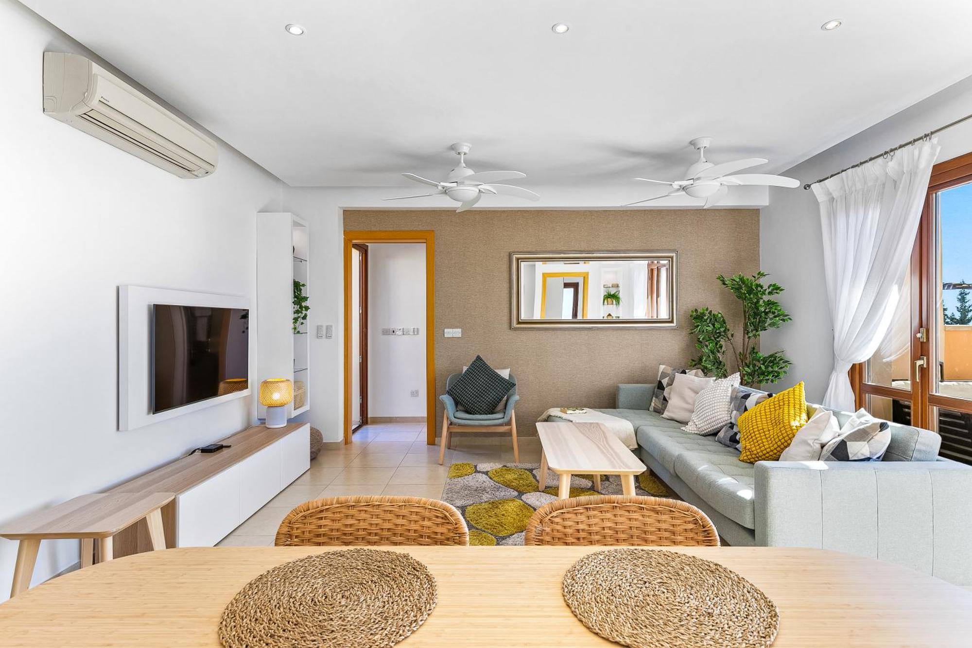 2 Bedroom Apartment Thalassa With Sea And Sunset Views, Aphrodite Hills Resort Kouklia Exteriér fotografie